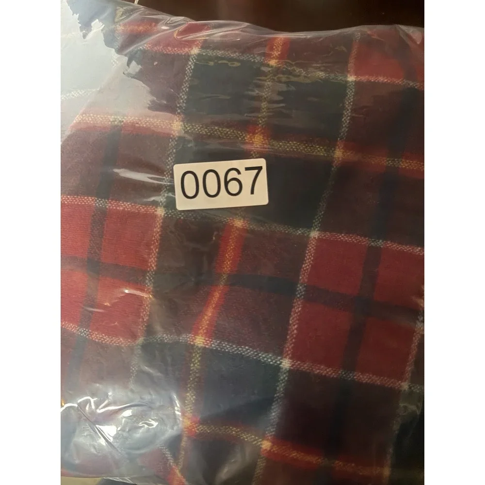 Vtg Pendleton Wool Flannel Board Shirt Medium Made In USA Outdoors Man